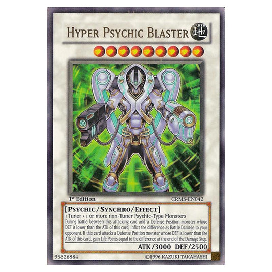 Yu-Gi-Oh! - Crimson Crisis - Hyper Psychic Blaster (Ultra Rare) CRMS-EN042