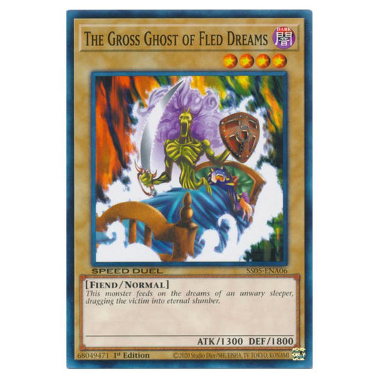 Yu-Gi-Oh! - Speed Duel Starter Decks - Twisted Nightmares - The Gross Ghost of Fled Dreams (Common) SS05-ENA06