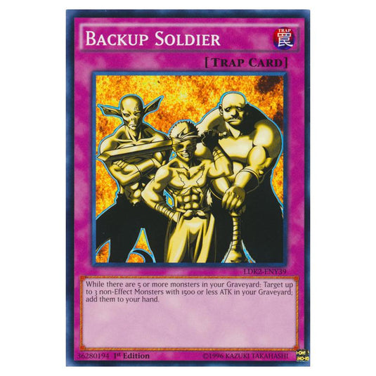 Yu-Gi-Oh! - Legendary Decks II - Backup Soldier (Common) LDK2-ENY39
