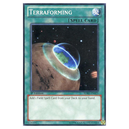 Yu-Gi-Oh! - Realm of the Sea Emperor Structure Deck - Terraforming (Common) SDRE-EN025