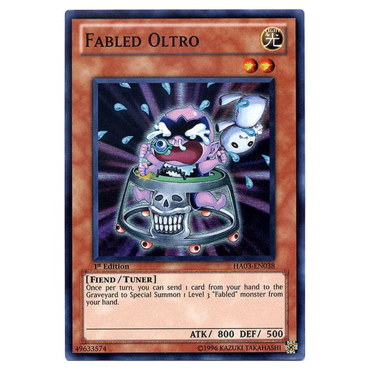 Yu-Gi-Oh! - Hidden Arsenal 3 - Fabled Oltro (Super Rare) HA03-EN038