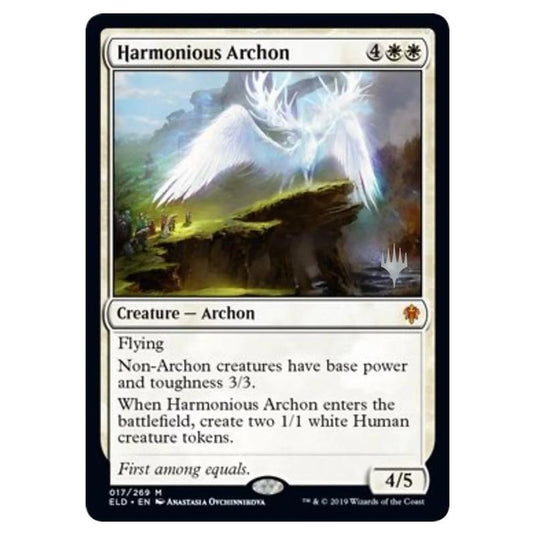 Magic The Gathering - Throne of Eldraine Promos - Harmonious Archon - 017/269
