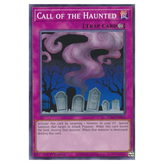 Yu-Gi-Oh! - 2-Player Starter Set - Call of the Haunted (Common) STAX-EN014