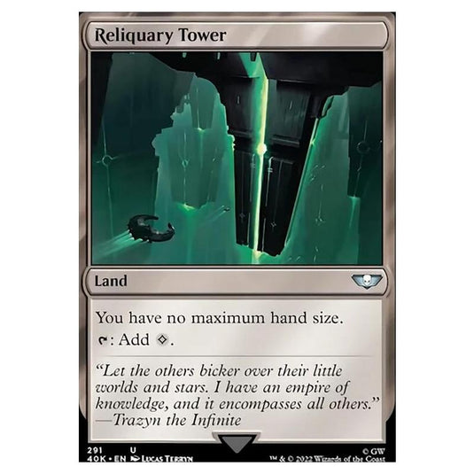 Magic The Gathering - Universes Beyond - Warhammer 40k - Reliquary Tower - 291/168