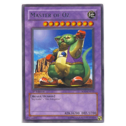 Yu-Gi-Oh! - Soul of the Duelist - Master of Oz (Rare) SOD-EN035