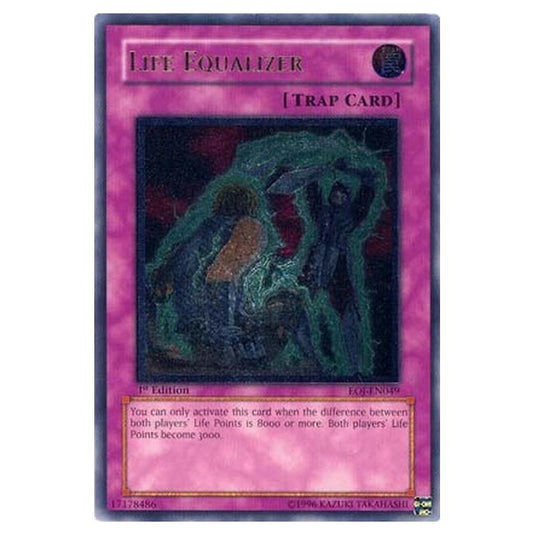 Yu-Gi-Oh! - Enemy of Justice - Life Equalizer (Ultimate Rare) EOJ-EN049