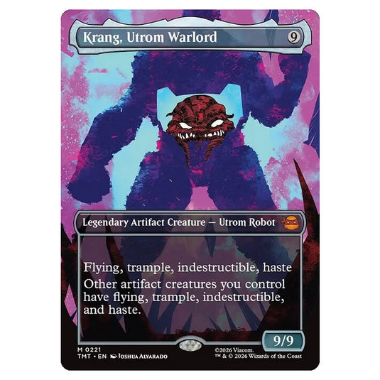 Magic The Gathering - Teenage Mutant Ninja Turtles - Krang, Utrom Warlord - 0221