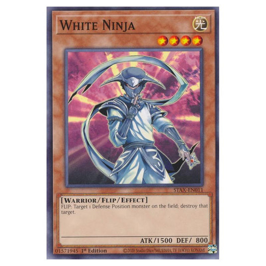 Yu-Gi-Oh! - 2-Player Starter Set - White Ninja (Common) STAX-EN011