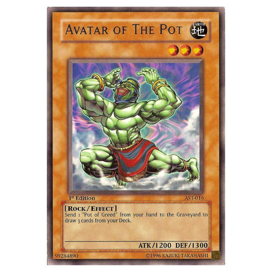 Yu-Gi-Oh! - Ancient Sanctuary - Avatar of The Pot (Rare) AST-016