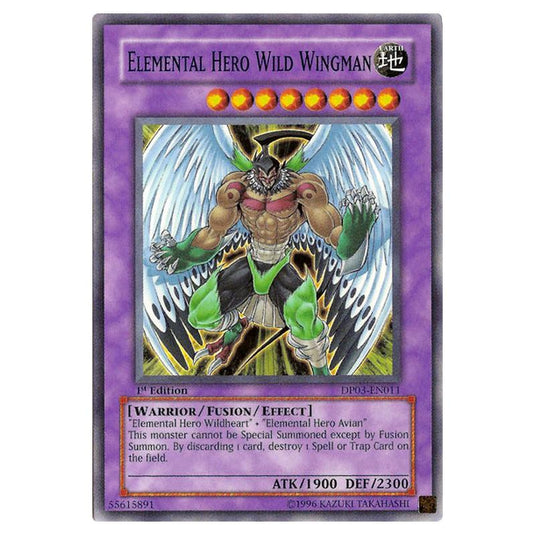 Yu-Gi-Oh! - Duelist Pack - Jaden Yuki 2 - Elemental HERO Wild Wingman (Common) DP03-EN011