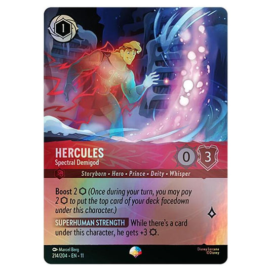 Lorcana - Winterspell - Hercules - Spectral Demigod (Epic) - 214/204