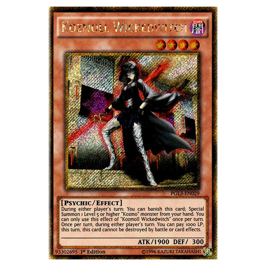 Yu-Gi-Oh! - Premium Gold - Infinite Gold - Kozmoll Wickedwitch (Gold Secret Rare) PGL3-EN029