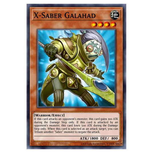 Yu-Gi-Oh! - Starter Deck - Duelist Toolbox - X-Saber Galahad (Common) 5DS3-EN013