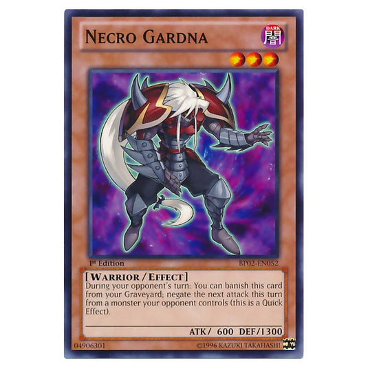 Yu-Gi-Oh! - Battle Pack 2 - War of the Giants - Necro Gardna (Common) BP02-EN052