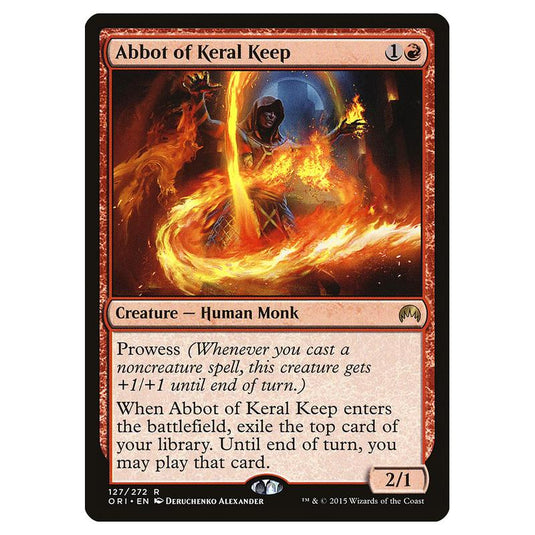 Magic The Gathering - Magic Origins - Abbot Of Keral Keep - 127/272