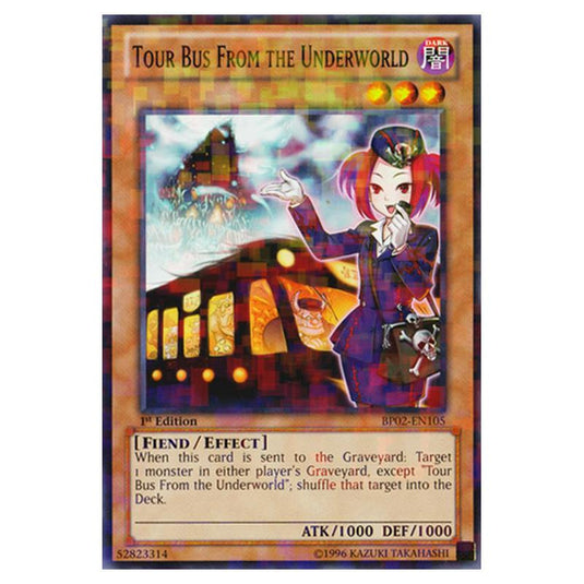Yu-Gi-Oh! - Battle Pack 2 - War of the Giants - Tour Bus From the Underworld (Mosaic Rare) BP02-EN105