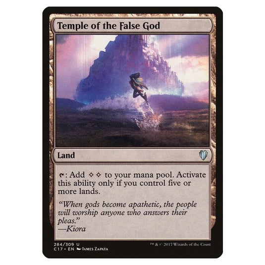 Magic The Gathering - Commander 2017 - Temple of the False God - 284/309