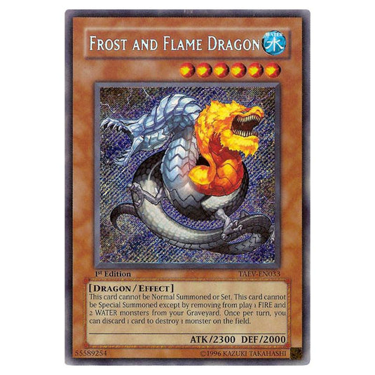 Yu-Gi-Oh! - Tactical Evolution - Frost and Flame Dragon (Secret Rare) TAEV-EN033