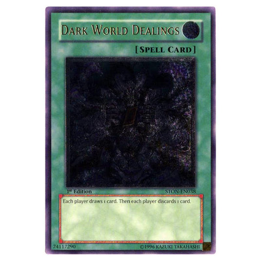 Yu-Gi-Oh! - Strike of Neos - Dark World Dealings (Ultimate Rare) STON-EN038