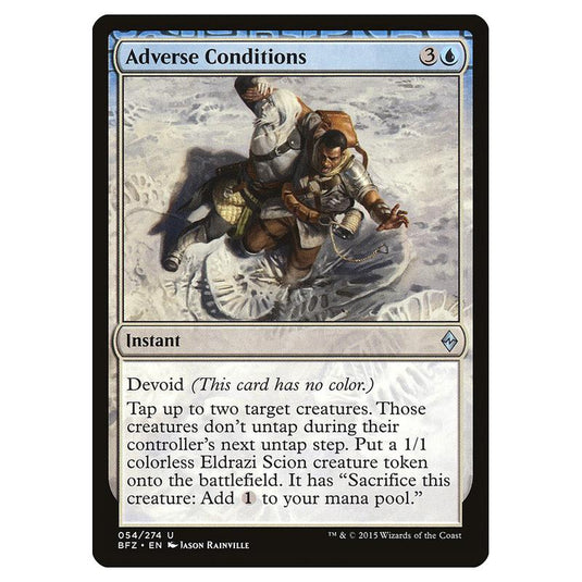 Magic The Gathering - Battle For Zendikar - Adverse Conditions - 54/274 (Foil)