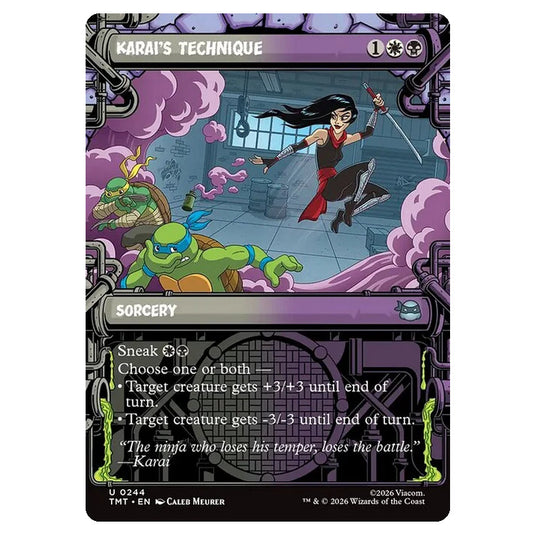 Magic The Gathering - Teenage Mutant Ninja Turtles - Karai's Technique - 0244