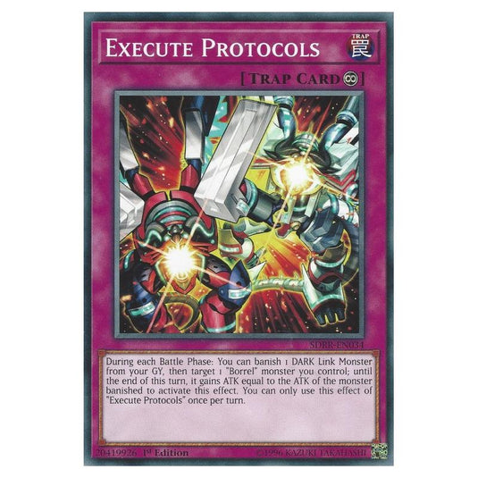 Yu-Gi-Oh! - Structure Deck - Rokket Revolt - Execute Protocols (Common) SDRR-EN034