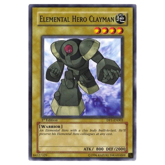 Yu-Gi-Oh! - Duelist Pack - Jaden Yuki - Elemental HERO Clayman (Common) DP1-EN003