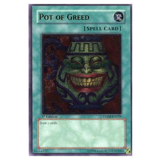 Yu-Gi-Oh! - Duelist Pack - Kaiba - Pot of Greed (Ultimate Rare) DPKB-EN029