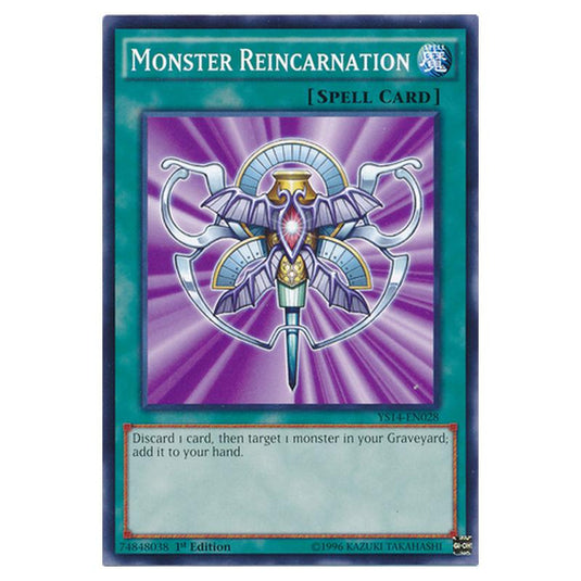 Yu-Gi-Oh! - Super Starter - Space-Time Showdown - Monster Reincarnation (Common) YS14-EN028