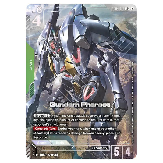 Gundam Card Game - GD-04: Phantom Aria - Gundam Pharact (LR+) - GD04-018