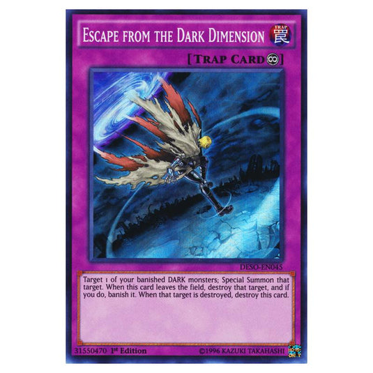 Yu-Gi-Oh! - Destiny Soldiers - Escape from the Dark Dimension (Super Rare) DESO-EN045