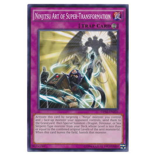 Yu-Gi-Oh! - OTS Tournament Pack 2 - Ninjitsu Art of Super-Transformation (Common) OP02-EN026