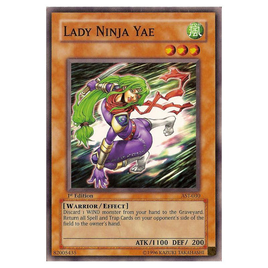 Yu-Gi-Oh! - Ancient Sanctuary - Lady Ninja Yae (Short Print) AST-030
