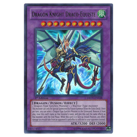 Yu-Gi-Oh! - Duelist Revolution - Dragon Knight Draco-Equiste (Ultra Rare) DREV-EN038