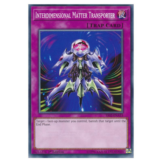 Yu-Gi-Oh! - Speed Duel Starter Decks - Duelists of Tomorrow - Interdimensional Matter Transporter (Common) SS02-ENA15