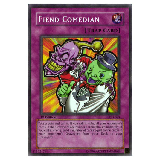 Yu-Gi-Oh! - Legacy of Darkness - Fiend Comedian (Common) LOD-098