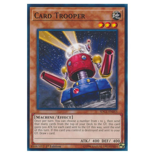 Yu-Gi-Oh! - Structure Deck - Cyberse Link - Card Trooper (Common) SDCL-EN015