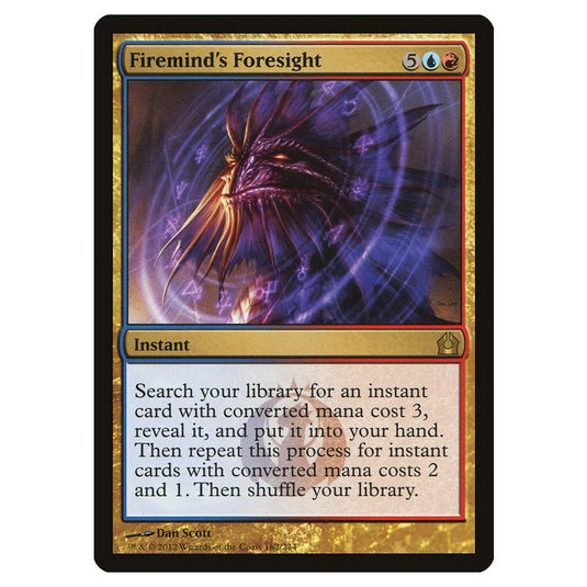 Magic The Gathering - Return To Ravnica - Firemind's Foresight - 162/274