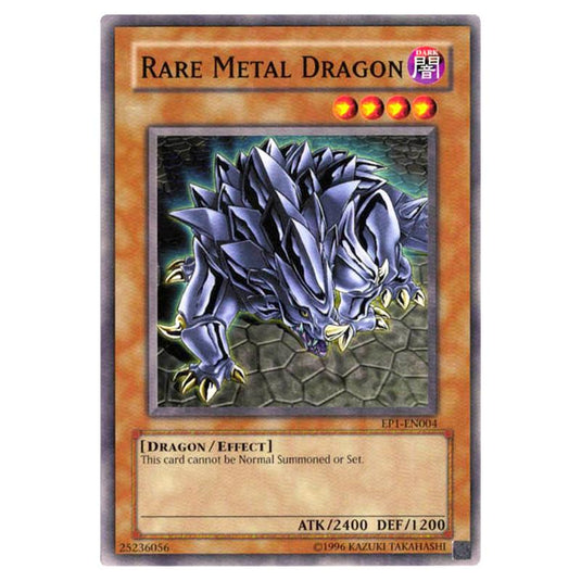 Yu-Gi-Oh! - Exclusive Pack - Rare Metal Dragon (Common) EP1-EN004