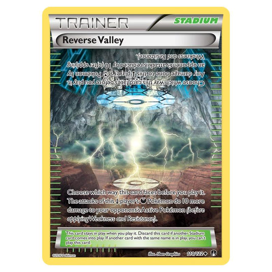 Pokemon - XY - Breakpoint - Reverse Valley - 110/122 (Reverse Holo)
