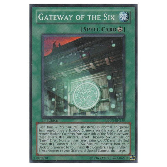 Yu-Gi-Oh! - Legendary Collection 2 - The Duel Academy Years Mega Pack - Gateway of the Six (Common) LCGX-EN259