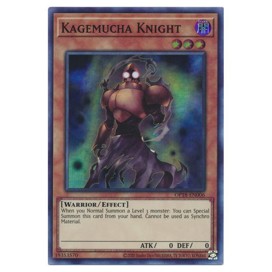 Yu-Gi-Oh! - OTS Tournament Pack 18 - Kagemucha Knight (Super Rare) OP18-EN006