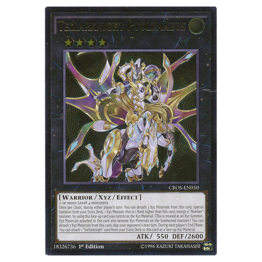 Yu-Gi-Oh! - Crossed Souls - Tellarknight Ptolemaeus (Ultimate Rare) CROS-EN050