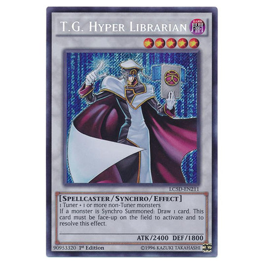 Yu-Gi-Oh! - Legendary Collection 5D's Mega Pack - T.G. Hyper Librarian Yu-Gi-Oh! - Legendary Collection 5D's Mega Pack - T.G. Hyper Librarian