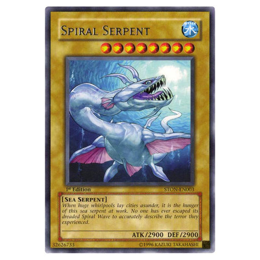 Yu-Gi-Oh! - Strike of Neos - Spiral Serpent (Rare) STON-EN003