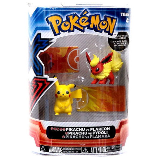 Pokemon - Pikachu vs Flareon - 2" Figure Box