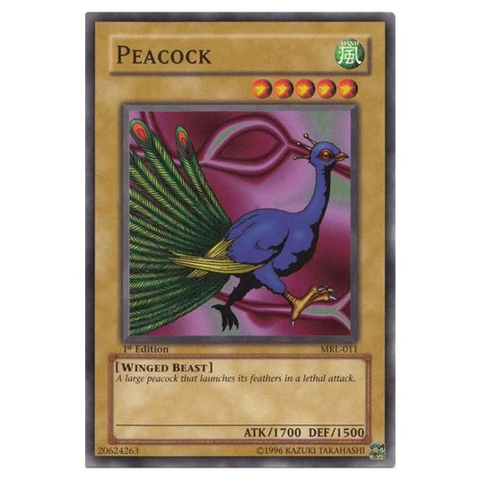 Yu-Gi-Oh! - Magic Ruler - Peacock (Common) - MRL-EN011/050