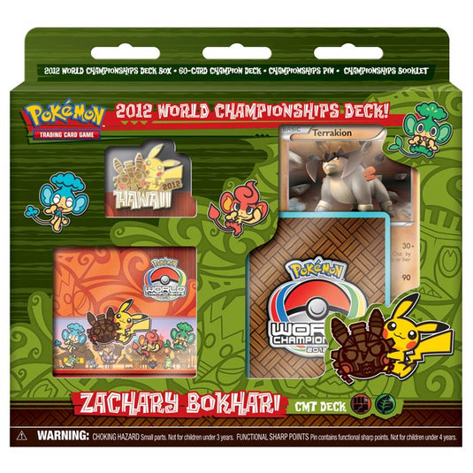 Pokemon - 2012 World Championship - Zachary Bokhari - CMT Deck