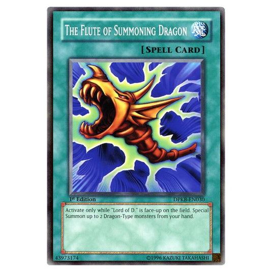 Yu-Gi-Oh! - Duelist Pack - Kaiba - The Flute of Summoning Dragon (Common) DPKB-EN030