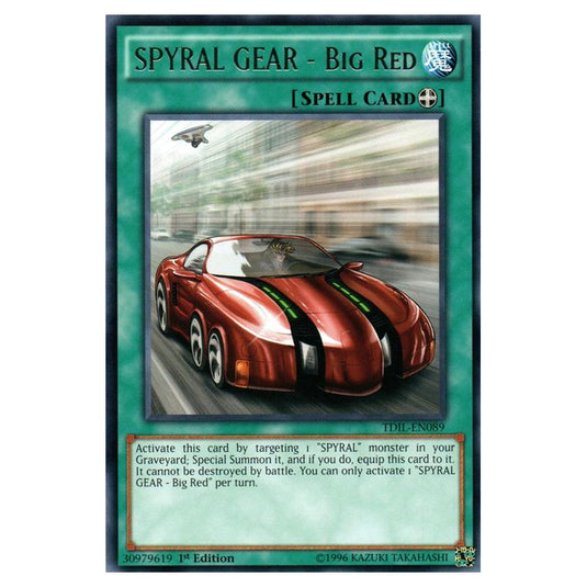 Yu-Gi-Oh! - The Dark Illusion - SPYRAL GEAR - Big Red (Rare) TDIL-EN089